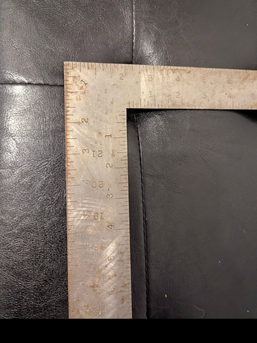 Vintage Stanley No. 800 Steel Framing Square – 16" x 24"
